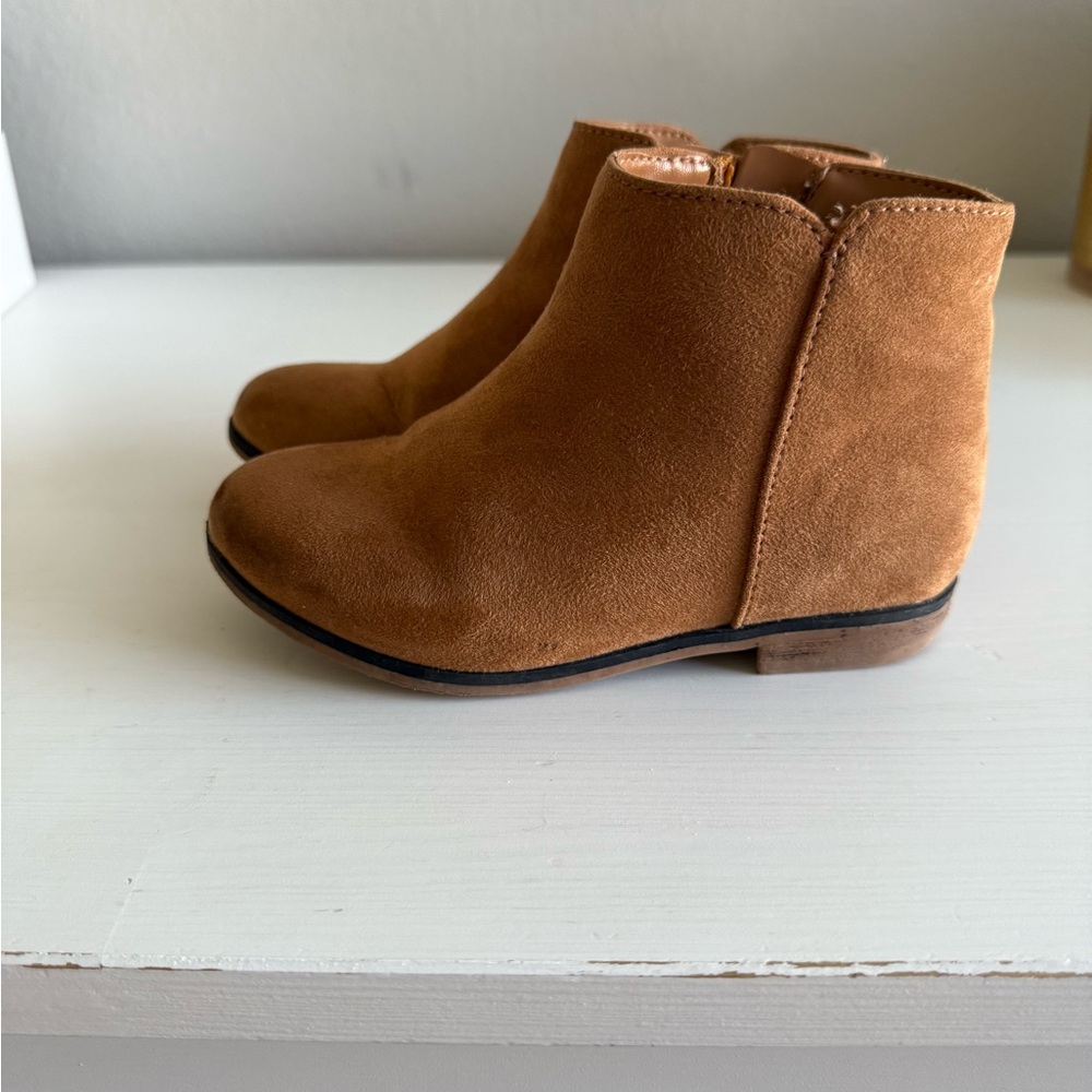 Cat & Jack Brown Suede Kids Boots